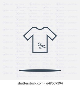 Tshirt Icon icon, vector illustration. 