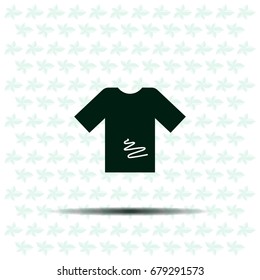 Tshirt Icon icon, vector illustration. 