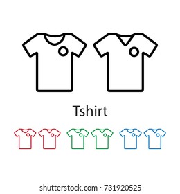 Tshirt icon vector illustration.
