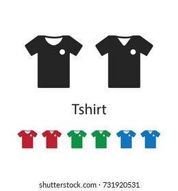 Tshirt icon vector illustration.