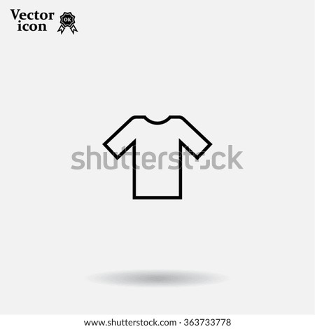 Tshirt Icon icon, vector illustration. 