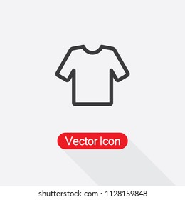 T-shirt Icon Vector Illustration Eps10