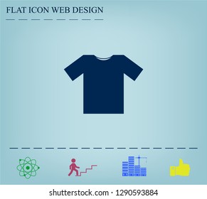 Tshirt Icon icon, vector illustration. Flat design style