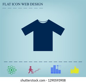 Tshirt Icon icon, vector illustration. Flat design style