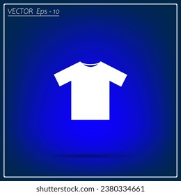 Tshirt Icon icon, vector illustration. Flat design style