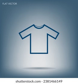 Tshirt Icon icon, vector illustration. Flat design style