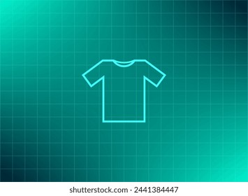 Tshirt Icon icon, vector illustration. Flat design style