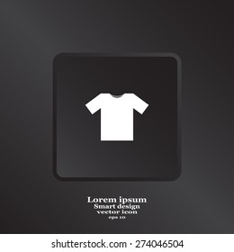 Tshirt Icon icon, vector illustration. Flat design style