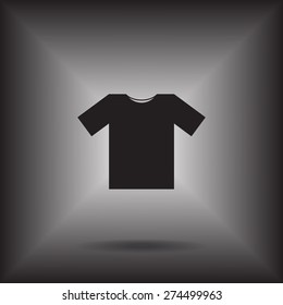 Tshirt Icon icon, vector illustration. Flat design style
