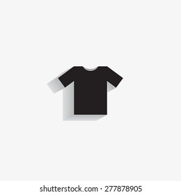 Tshirt Icon icon, vector illustration. Flat design style