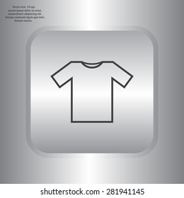 Tshirt Icon icon, vector illustration. Flat design style
