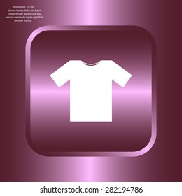 Tshirt Icon icon, vector illustration. Flat design style