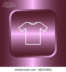 Tshirt Icon icon, vector illustration. Flat design style