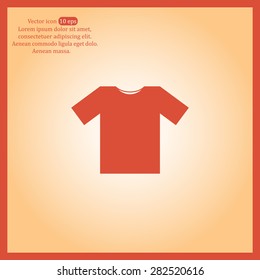 Tshirt Icon icon, vector illustration. Flat design style