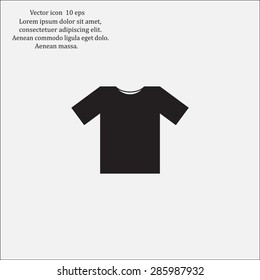 Tshirt Icon icon, vector illustration. Flat design style