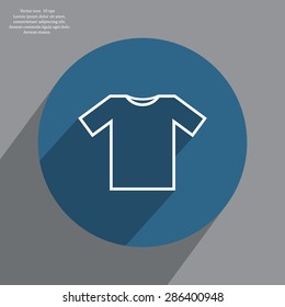 Tshirt Icon icon, vector illustration. Flat design style