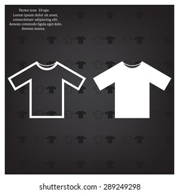 Tshirt Icon icon, vector illustration. Flat design style