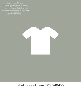 Tshirt Icon icon, vector illustration. Flat design style