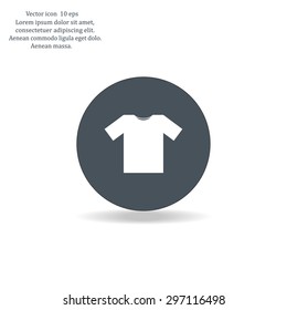 Tshirt Icon icon, vector illustration. Flat design style