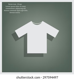 Tshirt Icon icon, vector illustration. Flat design style