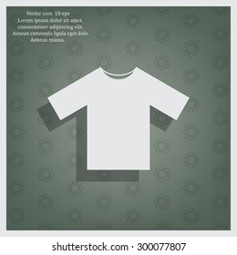 Tshirt Icon icon, vector illustration. Flat design style