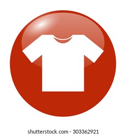 T-shirt Icon icon, vector illustration. Flat design style