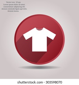 Tshirt Icon icon, vector illustration. Flat design style