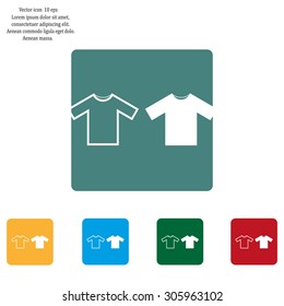 Tshirt Icon icon, vector illustration. Flat design style