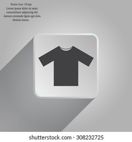 Tshirt Icon icon, vector illustration. Flat design style