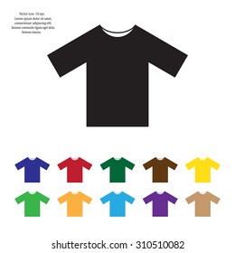 Tshirt Icon icon, vector illustration. Flat design style