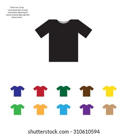 Tshirt Icon icon, vector illustration. Flat design style