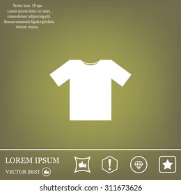 Tshirt Icon icon, vector illustration. Flat design style
