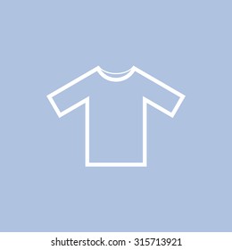 Tshirt Icon icon, vector illustration. Flat design style