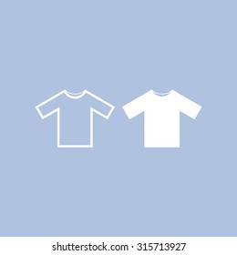 Tshirt Icon icon, vector illustration. Flat design style