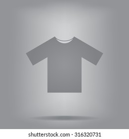 Tshirt Icon icon, vector illustration. Flat design style