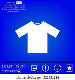 Tshirt Icon icon, vector illustration. Flat design style