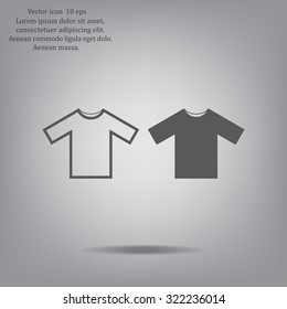 Tshirt Icon icon, vector illustration. Flat design style