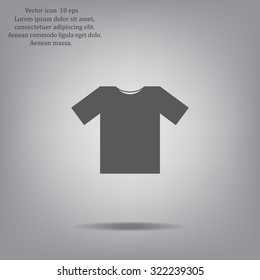 Tshirt Icon icon, vector illustration. Flat design style