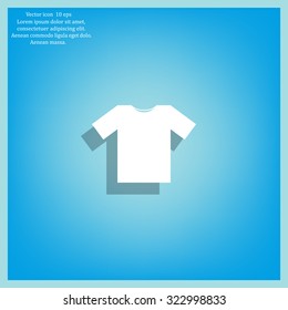 Tshirt Icon icon, vector illustration. Flat design style