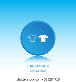 Tshirt Icon icon, vector illustration. Flat design style