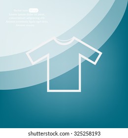 Tshirt Icon icon, vector illustration. Flat design style