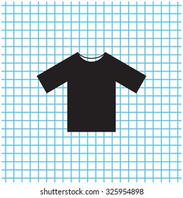 Tshirt Icon icon, vector illustration. Flat design style