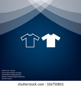 Tshirt Icon icon, vector illustration. Flat design style