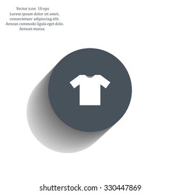 Tshirt Icon icon, vector illustration. Flat design style