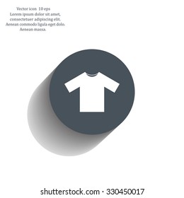 Tshirt Icon icon, vector illustration. Flat design style