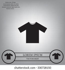 Tshirt Icon icon, vector illustration. Flat design style