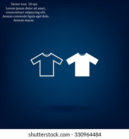 Tshirt Icon icon, vector illustration. Flat design style