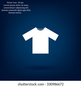 Tshirt Icon icon, vector illustration. Flat design style