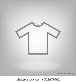 T-shirt Icon icon, vector illustration. Flat design style
