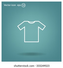 Tshirt Icon icon, vector illustration. Flat design style